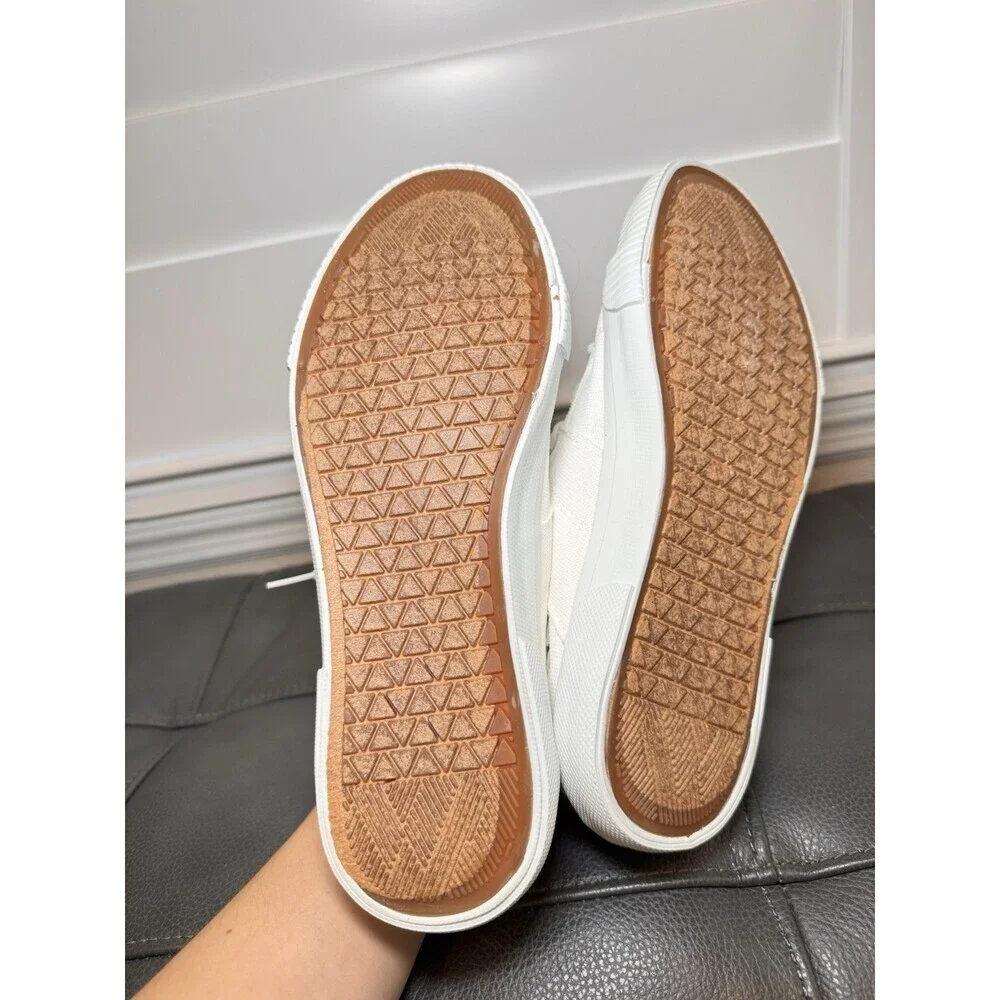 Tommy Bahama White Canvas Sneakers Low Top Casual Shoes Women’s 7.5